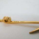 Edwardian 15ct Gold & Enamel Shooting Interest Pheasant Brooch Antique c1910