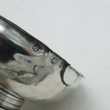 George III Sterling Silver Wine Funnel 'Kings Arms Upper Clapton' Antique 1779