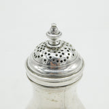George II Sterling Silver Muffineer Sugar Caster Antique 1740 London John Newton