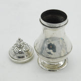 George II Sterling Silver Muffineer Sugar Caster Antique 1740 London John Newton