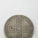 Queen Anne Early Milled Silver Second Bust Shilling Coin 1711 Antique Fair
