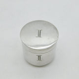 Sterling Silver Ecclesiastical Communion Pyx Box or Wafer Box Antique 1934 London