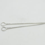 William IV Sterling Silver Meat Skewers Pair Antique 1831 London Lewis Samuel