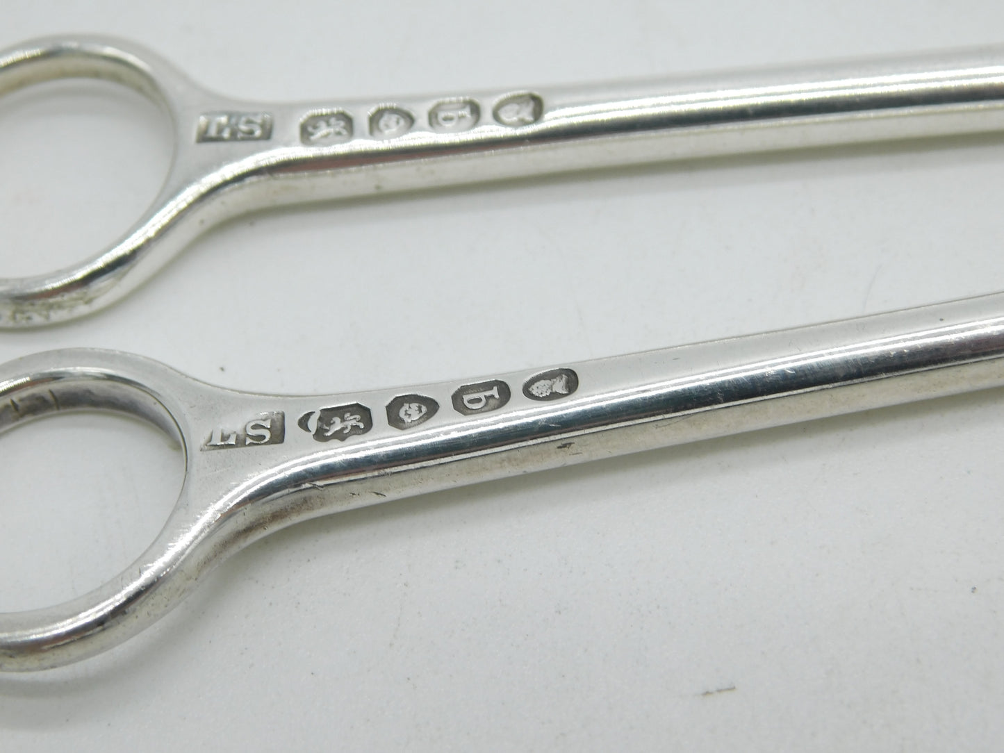 William IV Sterling Silver Meat Skewers Pair Antique 1831 London Lewis Samuel