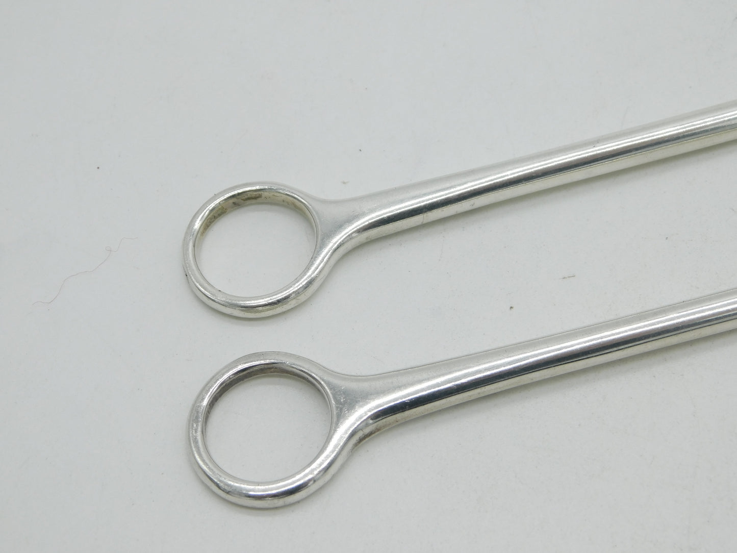 William IV Sterling Silver Meat Skewers Pair Antique 1831 London Lewis Samuel