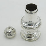 George III Sterling Silver Muffineer Sugar Caster Antique 1784 London
