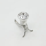 Norwegian Sterling Silver Viking Horn Form Pepper Shaker Magnus Aase c1920