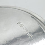 George III Sterling Silver Eagle Crest Salver Dish Antique 1782 London