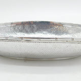 19th Century Chinese Sterling Silver Planished Rice Bowl Antique c1890 Beijing