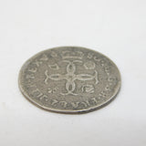King Charles II Silver Maundy Fourpence Coin Antique 1680 Fine Condition