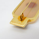 Nuria Ruiz 18ct Yellow Gold Mounted, Onyx, Agate, Jasper Deco Style Brooch Vintage