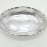 19th Century Chinese Sterling Silver Planished Rice Bowl Antique c1890 Beijing