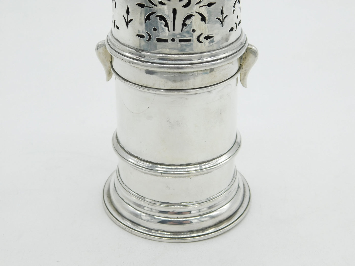 George III Newcastle Assay Sterling Silver Sugar Caster Antique 1778 Langlands
