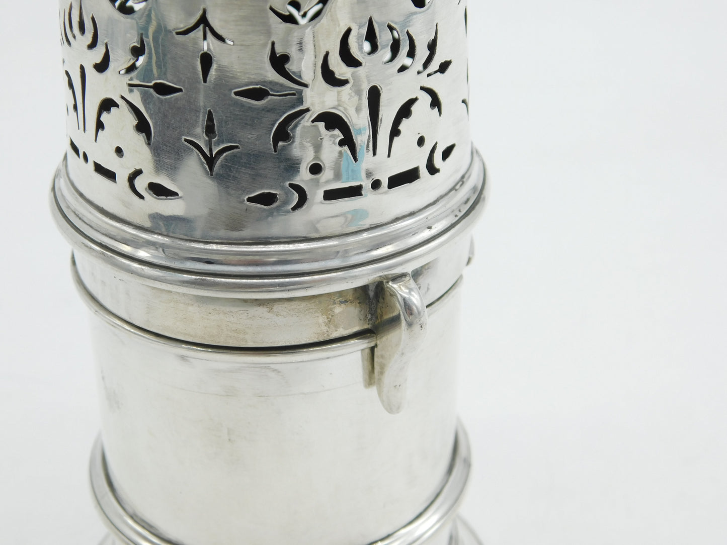 George III Newcastle Assay Sterling Silver Sugar Caster Antique 1778 Langlands