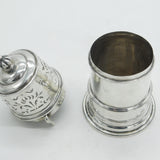 George III Newcastle Assay Sterling Silver Sugar Caster Antique 1778 Langlands
