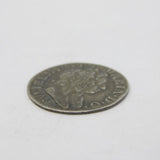 William & Mary Early Milled Silver Maundy Fourpence Coin 1689 Antique