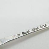 George III Hester Bateman Sterling Silver Serving Spoons Pair Antique 1780