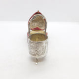 Edwardian Sterling Silver Miniature Doll's Coal Bucket 1902 Chester Antique Dutch Imported