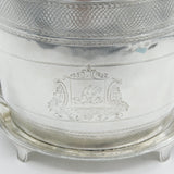 George III Sterling Silver Teapot & Stand Antique 1796 London Henry Chawner