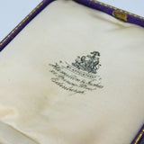 Victorian 18ct Gold Mounted Crown over Heart-Cut Amethyst Royal Pendant Antique c1880s