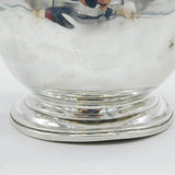 Victorian Sterling Silver Scrolled Baluster Pint Tankard Antique 1887 London