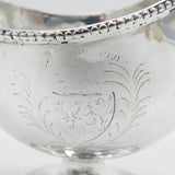 Hester Bateman George III Sterling Silver Pedestal Sauce Boat Antique 1783 London