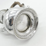 George III Sterling Silver Baluster Coffee Pot Lion Crest Antique 1764 London