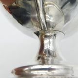 Hester Bateman George III Sterling Silver Pedestal Sauce Boat Antique 1783 London