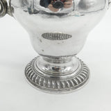 George II Sterling Silver Baluster Lion Crest Coffee Pot Antique 1759 London