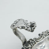 George IV Sterling Silver Floral Pattern Chamberstick Antique 1824 Sheffield