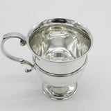 Edwardian Sterling Silver Christening Mug Antique 1903 Sheffield