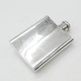 Swaine Sterling Silver Golf Club Hip Flask 1921 Birmingham Antique Art Deco