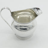 George III Sterling Silver Minimal Cream Jug Antique 1799 London