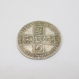 King George II Silver Sixpence Coin Antique 1746 Very Fine Condition