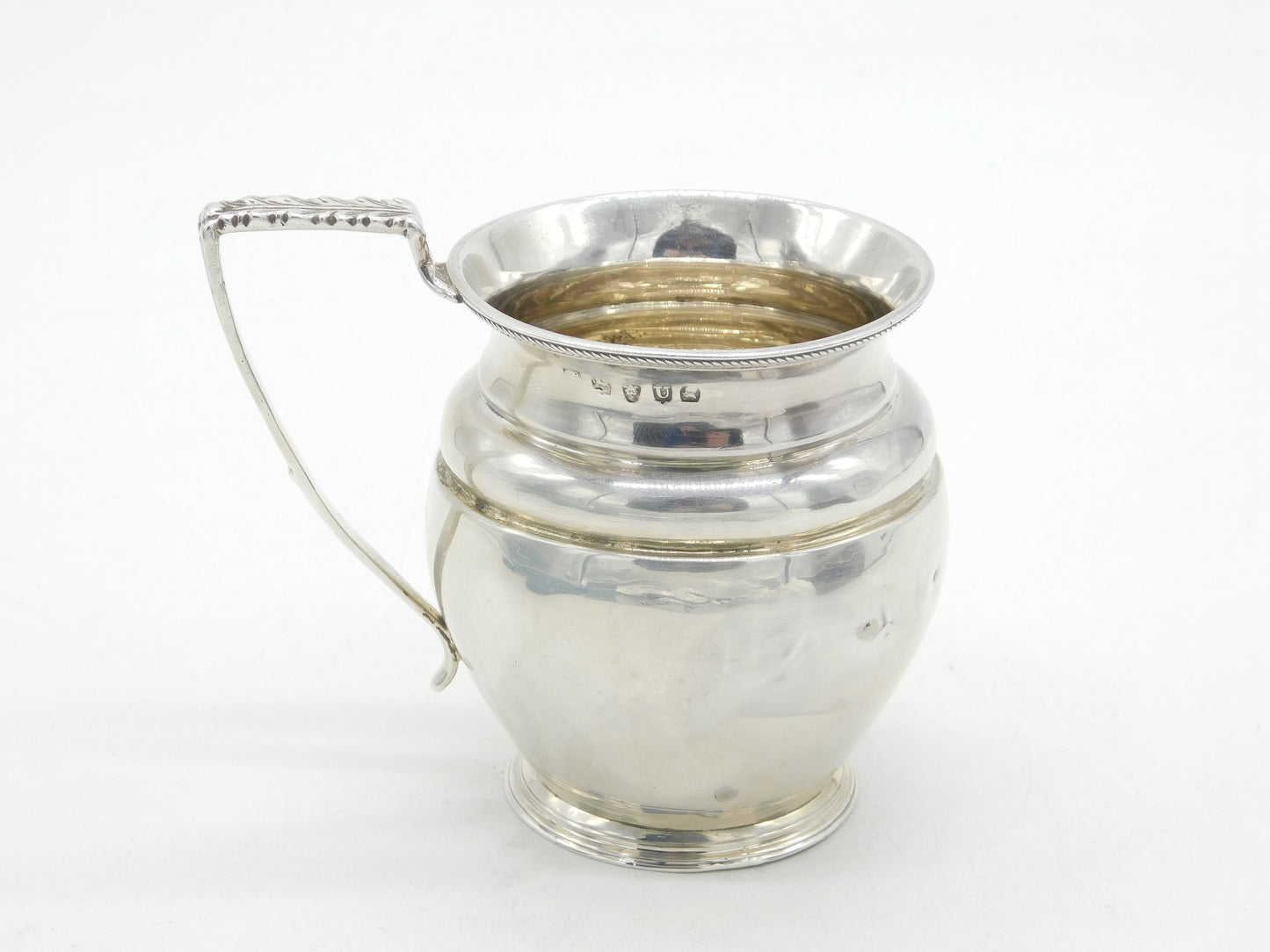 George III Sterling Silver Baluster Christening Mug Tankard Antique 1795 London