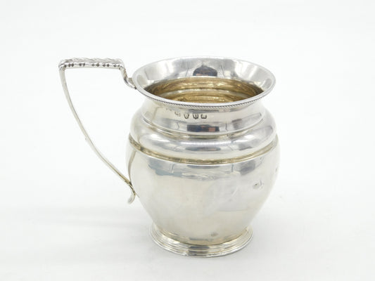 George III Sterling Silver Baluster Christening Mug Tankard Antique 1795 London