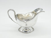 Victorian Elkington & Co. Silver Plated Eagle Crest Sauce Boat Antique c1880