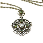 Antique Austro-Hungarian Silver Necklace