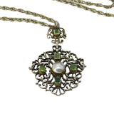 Antique Austro-Hungarian Silver Necklace