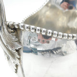 Victorian Elkington & Co. Silver Plated Eagle Crest Sauce Boat Antique c1880