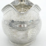 George III Sterling Silver Greek Maze Pattern Cream Jug Antique 1809 London