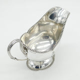 Victorian Elkington & Co. Silver Plated Eagle Crest Sauce Boat Antique c1880