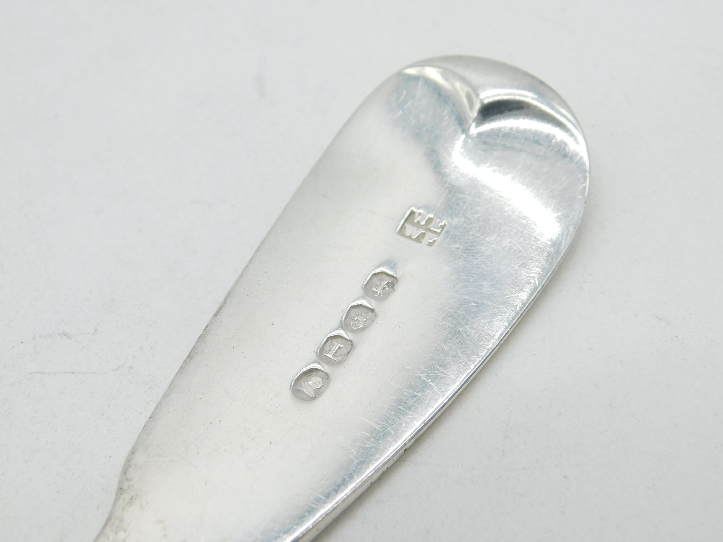 George III Sterling Silver Camel Crest Fish Slice Antique 1806 London