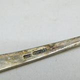 Boxed Edwardian Pair of Sterling Silver Ice Cream Spoons Antique 1906 Sheffield