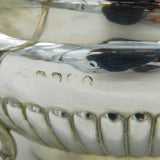 George III Sterling Silver Acanthus Pattern Cream Jug Antique 1794 London