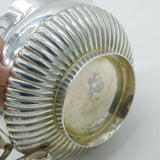 George III Sterling Silver Acanthus Pattern Cream Jug Antique 1794 London