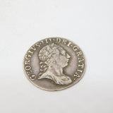 King George III Maundy Threepence Coin Antique 1784 Very Fine Condition