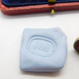 Victorian 9ct Gold & Carnelian Intaglio Initial Seal Fob Antique c1860