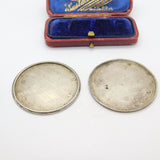 Georgian Sterling Silver Johann Georg I of Saxony Thaler Coin Box c1720 Antique