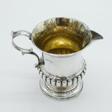 William IV Sterling Silver Fluted Sparrow Beak Cream Jug Antique 1831 London
